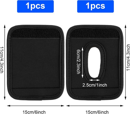 2 Pcs Luggage Handle Wraps Soft Suitcase Handle Wraps Luggage Identifiers Luggage Handle Covers Luggage Markers Luggage Handle Grips Wraps for Travel Suitcase Trolley Case