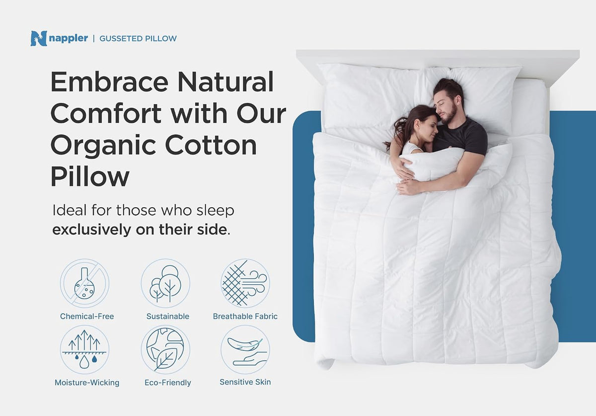 Small Shredded Memory Foam Pillow for Travel and Camping - Compressible Medium Firm Bed Pillow, Contoured Support, Breathable Cover, Machine Washable, Ideal Backpacking, Airplane and Car