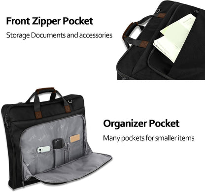 Garment Bag for Travel, Large Carry on Garment Bags for Business