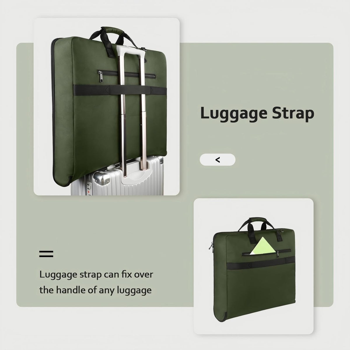 Garment Bag for Travel, Large Carry on Garment Bags for Business