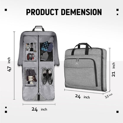 Garment Bag for Travel, Large Carry on Garment Bags for Business