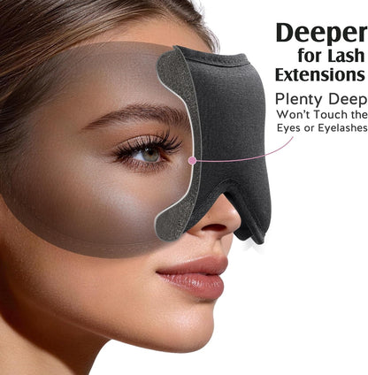 Sleep Mask for Women Lash Extension 3D PRO Eye Mask for Sleeping