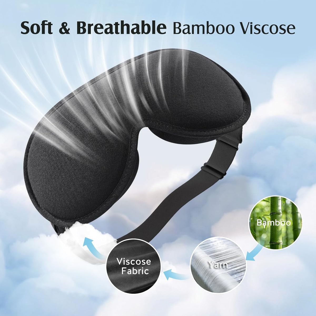 Sleep Mask for Women Lash Extension 3D PRO Eye Mask for Sleeping