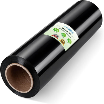 Stretch Wrap Roll, 15 in x 1000 ft Plastic Wrap for Moving Furniture