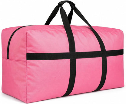 Extra Large Duffle Bag for Travel, Big XL Foldable Duffel Black
