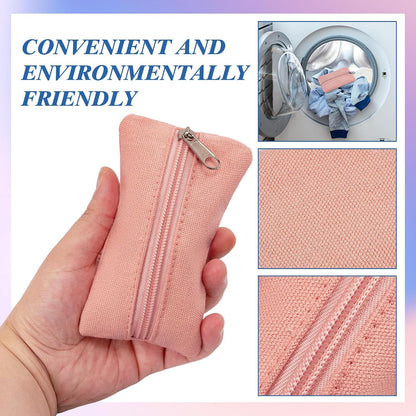 Pocket Tissue Holder, 6 Packs Tissue Holder for Purse, Reusable Travel Tissue Pouch, Fabric Purse Zipper Tissue Packs for Coins Tissue Cards Travel Office, 5.1 x 3.1 Inches