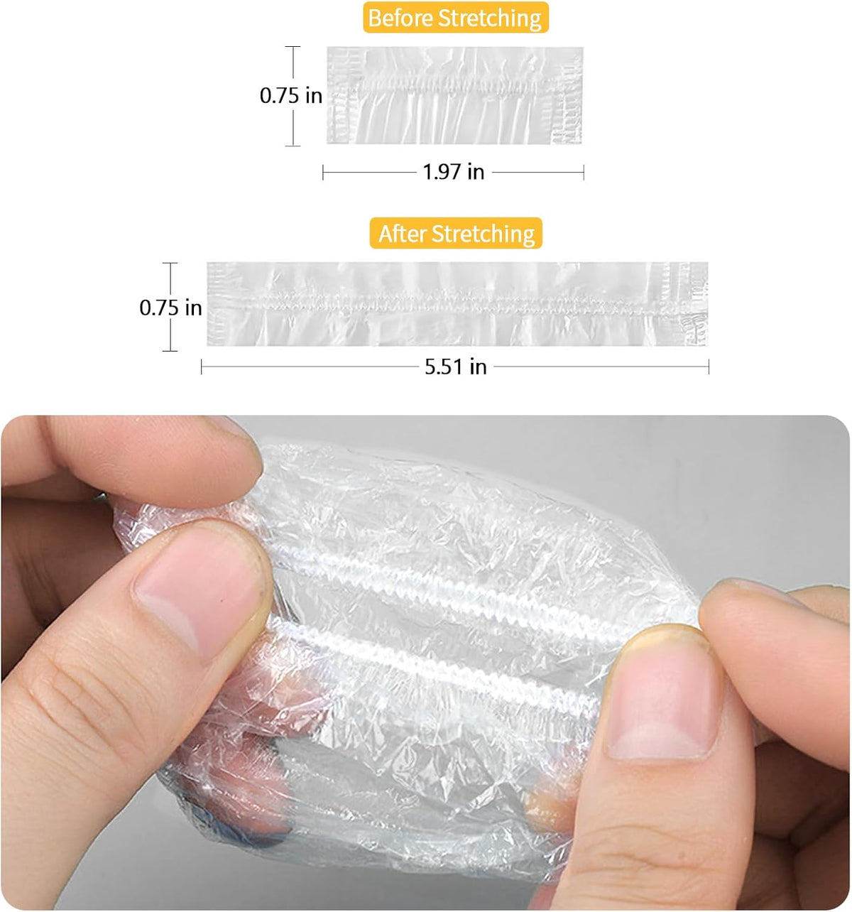 Suitcase Wheel Covers, 100 Pack Luggage Wheel Protector Covers