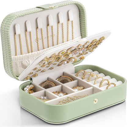Travel Jewelry Case, Portable Jewelry Earring Box Organizer