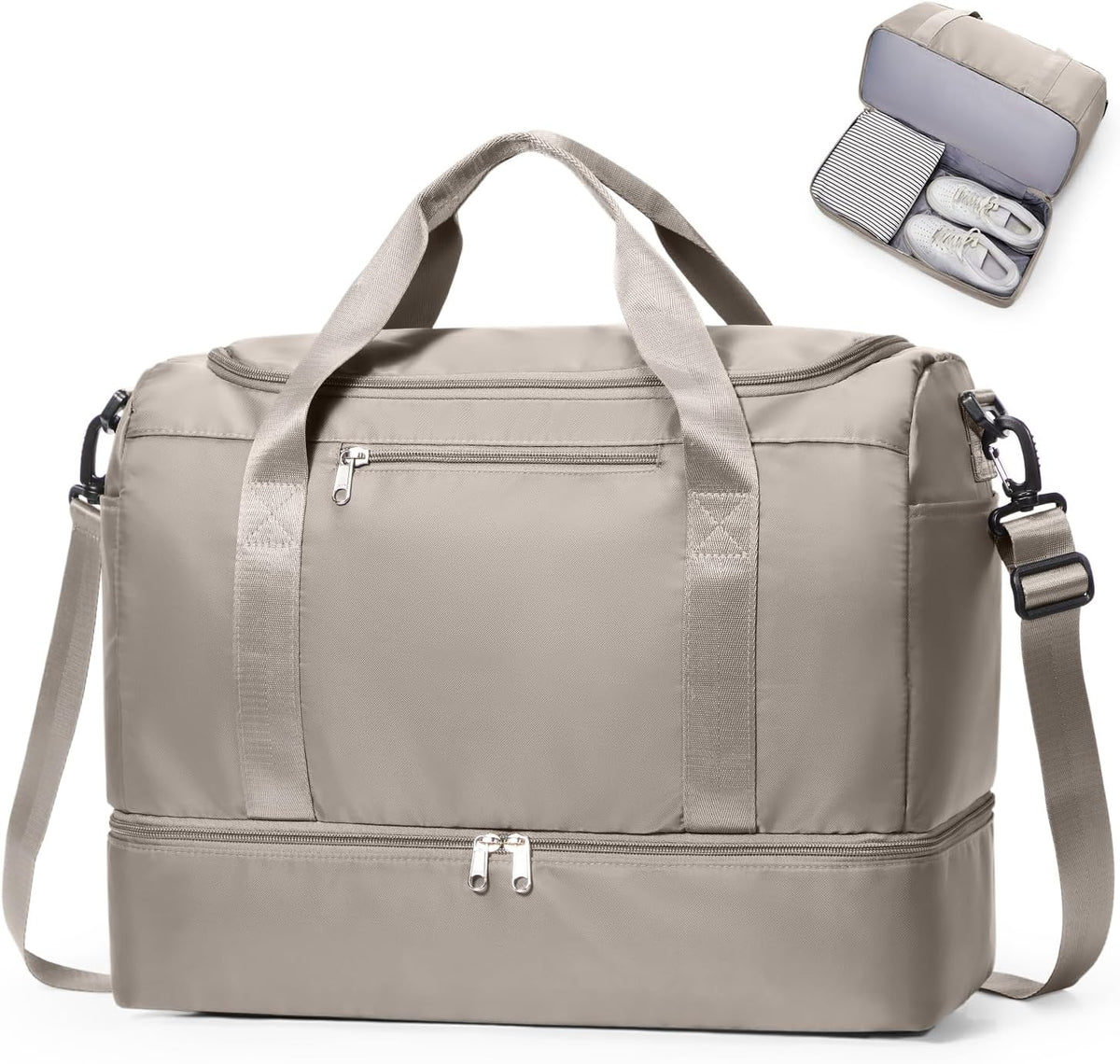 Extra Large Travel Duffle Bag, Carry-On Weekender Bags for Women Travel - Colors B