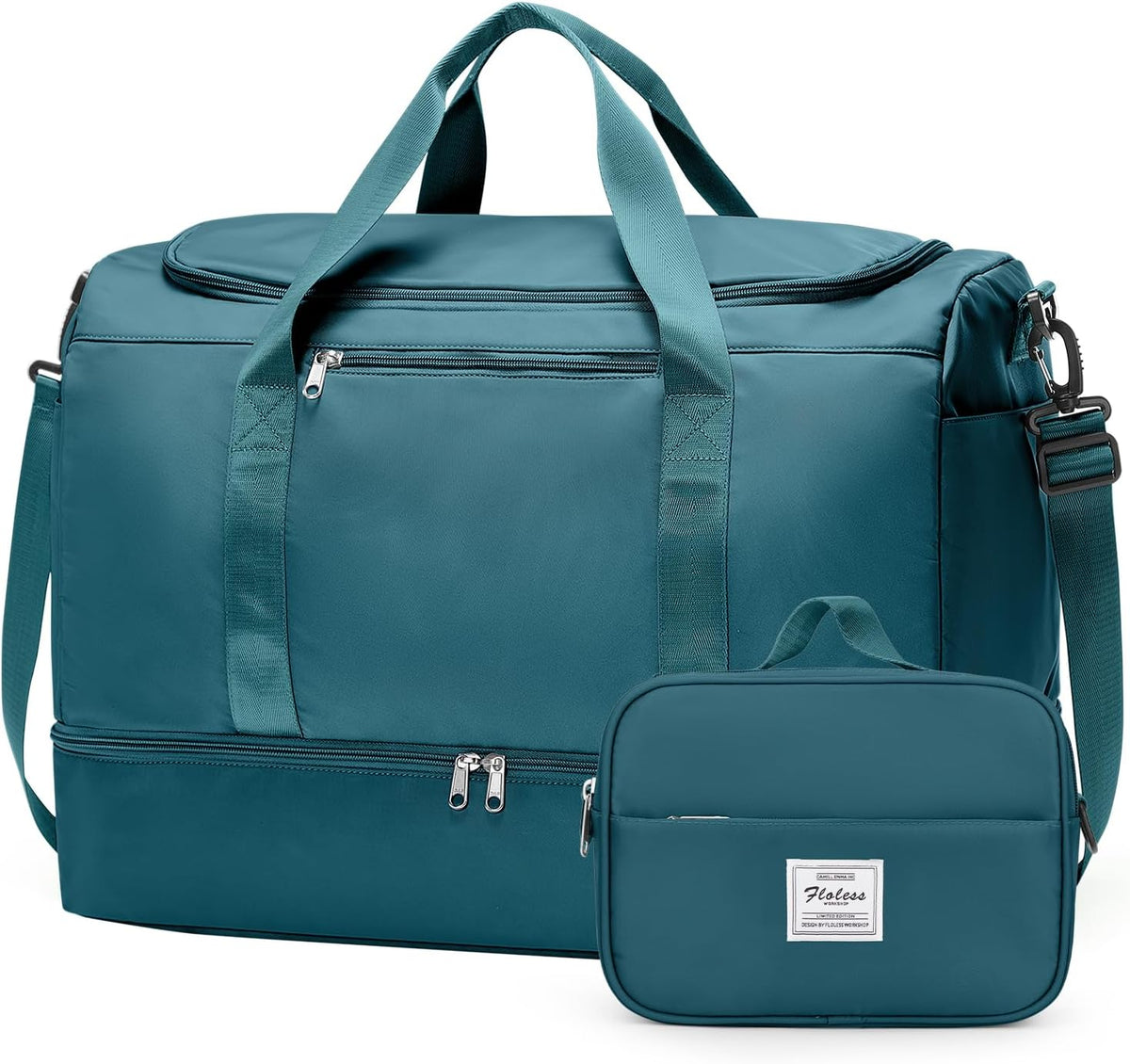 Extra Large Travel Duffle Bag, Carry-On Weekender Bags for Women Travel - Colors B