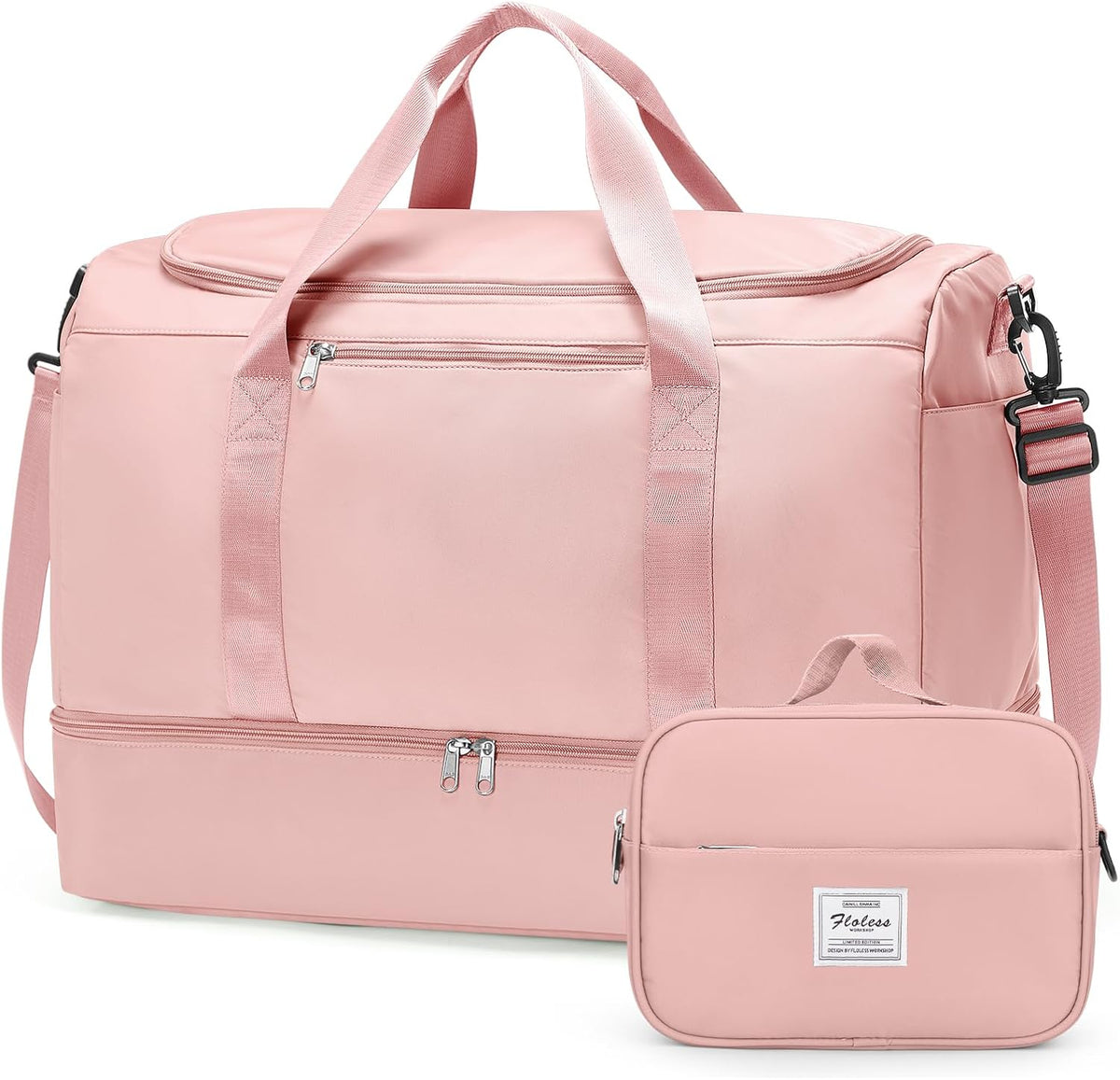 Extra Large Travel Duffle Bag, Carry-On Weekender Bags for Women Travel - Colors B
