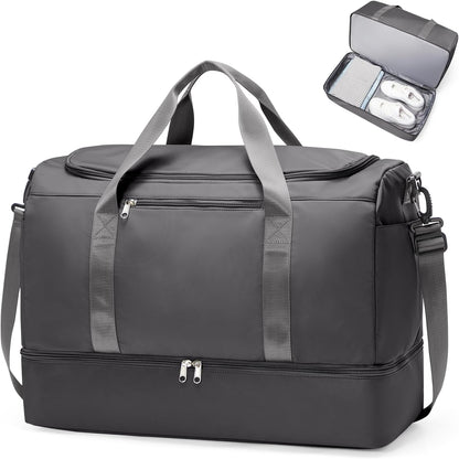 Extra Large Travel Duffle Bag, Carry-On Weekender Bags for Women Travel - Colors B