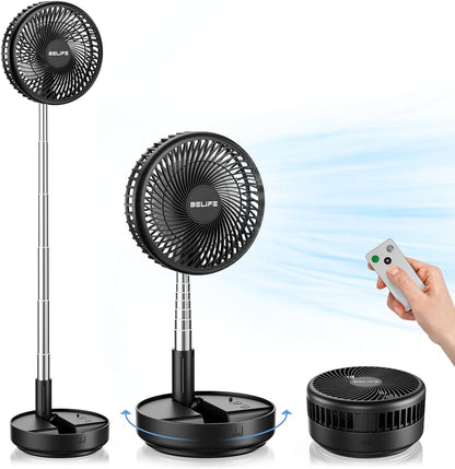 X8 Portable Oscillating Camping Fan for Travel
