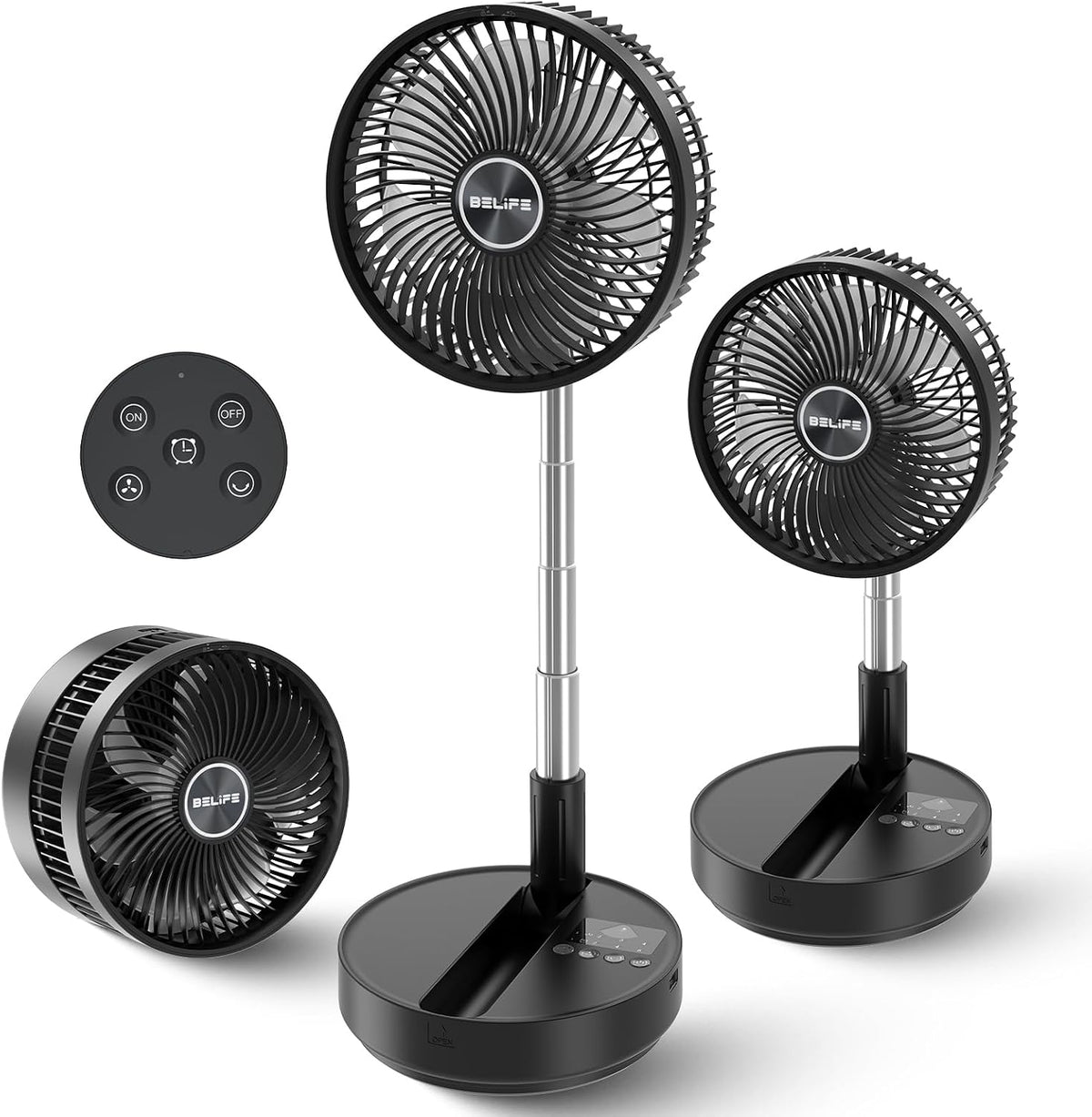 X8 Portable Oscillating Camping Fan for Travel