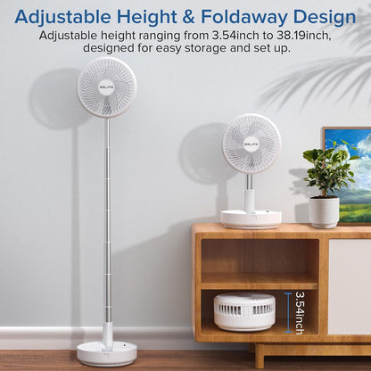 X8 Portable Oscillating Camping Fan for Travel
