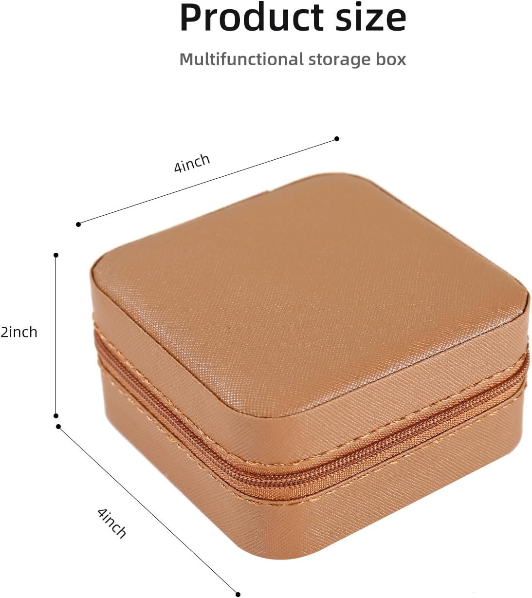 Travel jewelry case Travel jewelry box Travel Jewelry Organizer Small box Gift for Girls Women with Mirror(Pink)