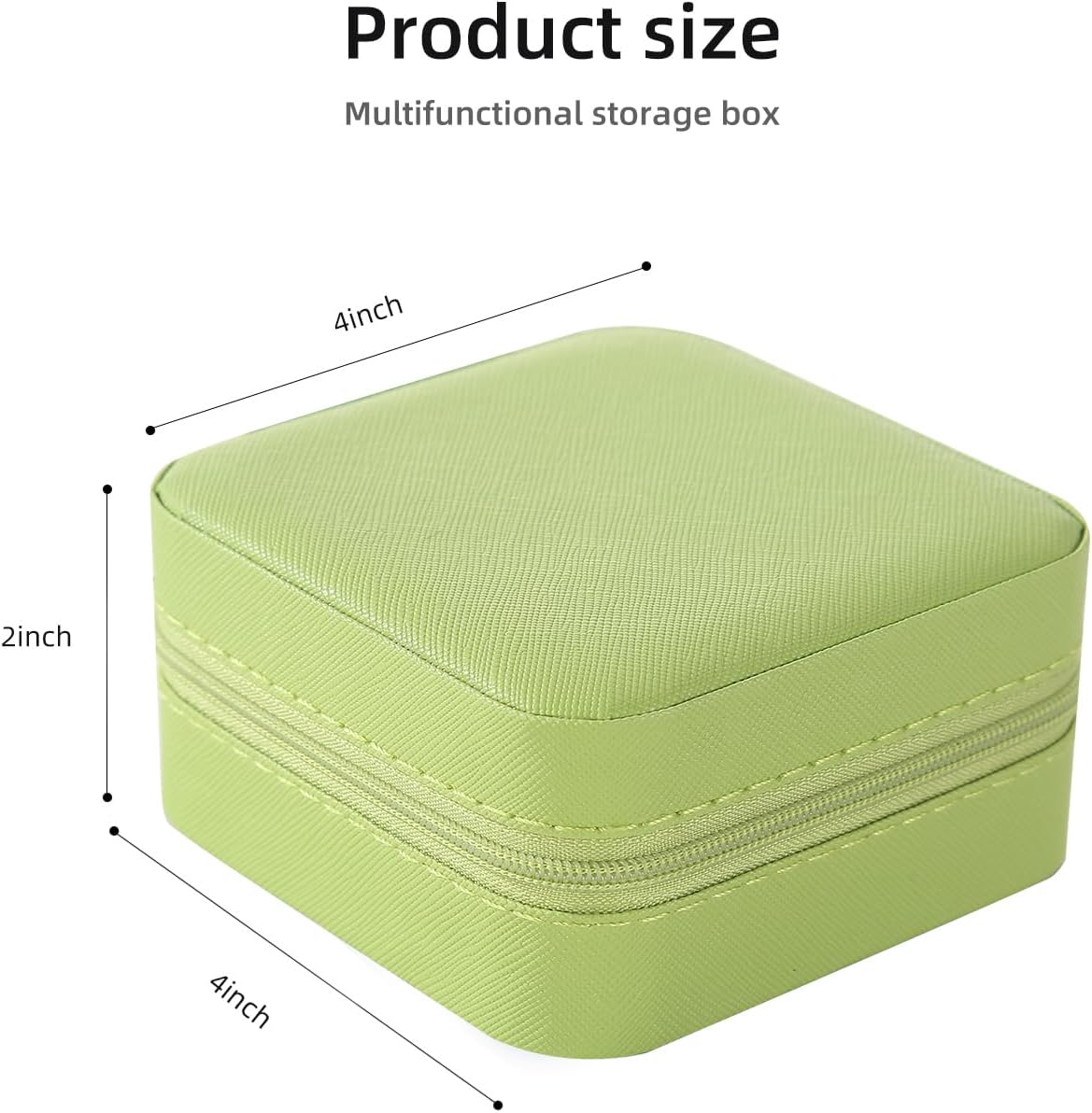 Travel jewelry case Travel jewelry box Travel Jewelry Organizer Small box Gift for Girls Women with Mirror(Pink)