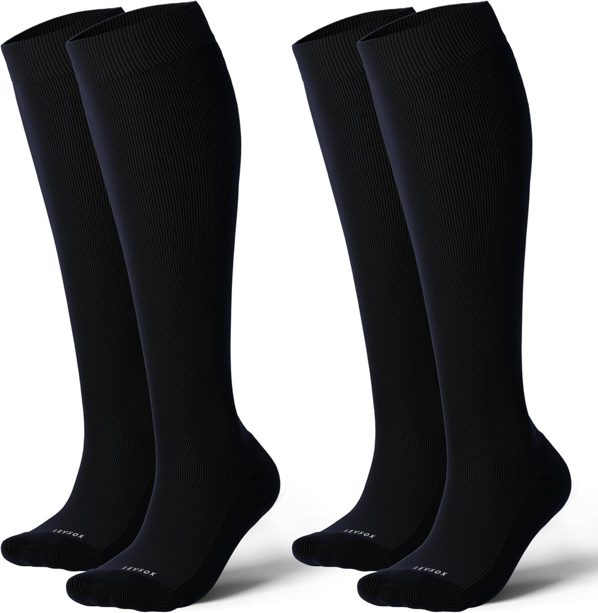 Cotton Compression Socks for Women&Men 20-30mmHg Knee High Cute Support Sock for Nurses Pregnancy Travel