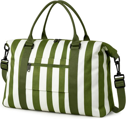 Travel Duffle Bag, Waterproof Weekender Bag Carry On Tote Bags for Women, Travel Essentials Sport Gym Bag for Men, Hospital Bag for Labor and Delivery, Overnight Bag Luggage Bag with Trolley Sleeve