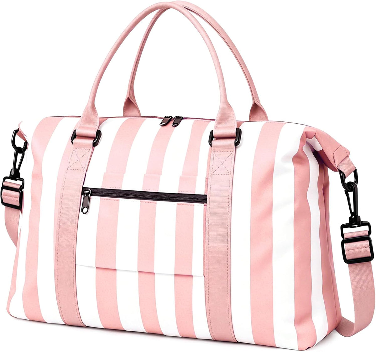 Travel Duffle Bag, Waterproof Weekender Bag Carry On Tote Bags for Women, Travel Essentials Sport Gym Bag for Men, Hospital Bag for Labor and Delivery, Overnight Bag Luggage Bag with Trolley Sleeve