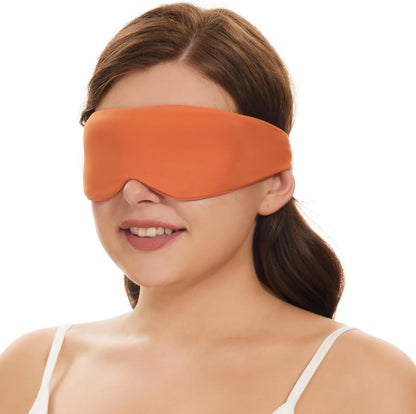 Sleep Mask for Side Sleepers, Machine Washable Eye Mask, Black