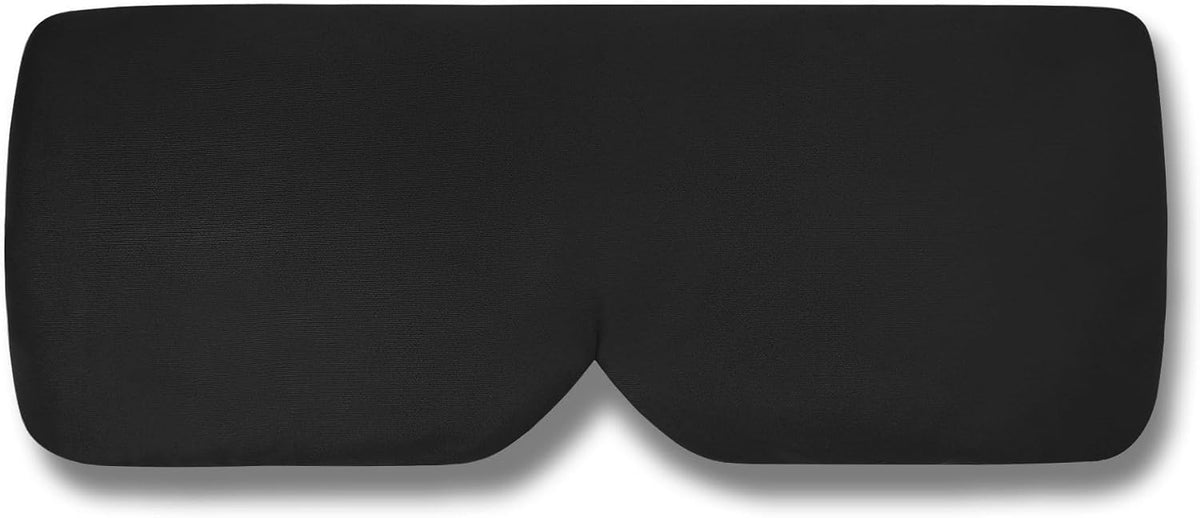 Sleep Mask for Side Sleepers, Machine Washable Eye Mask, Black