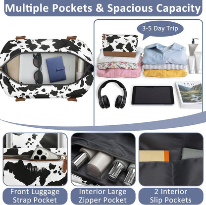 Women Travel Duffle Bags, Weekender Overnight Bag, Hospital Bag