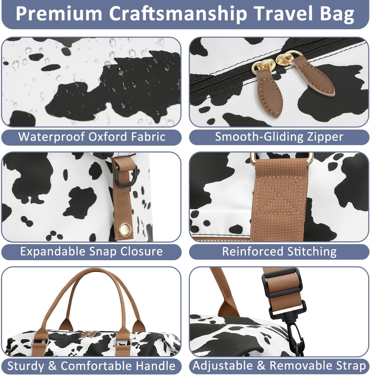 Women Travel Duffle Bags, Weekender Overnight Bag, Hospital Bag