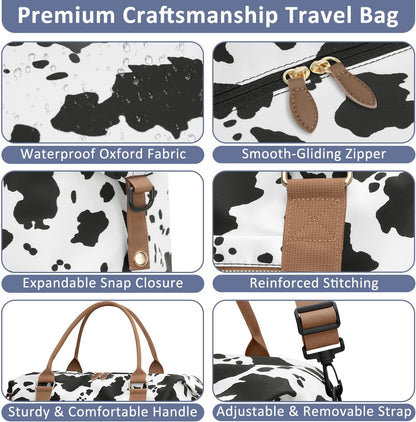 Women Travel Duffle Bags, Weekender Overnight Bag, Hospital Bag