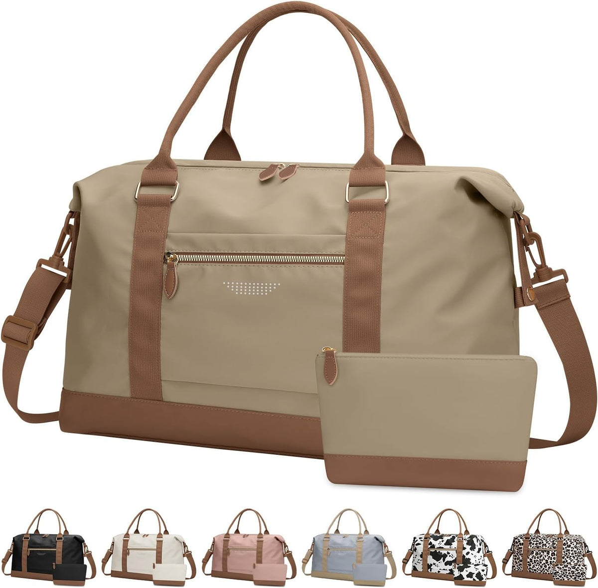 Women Travel Duffle Bags, Weekender Overnight Bag, Hospital Bag