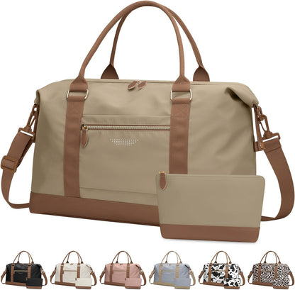 Women Travel Duffle Bags, Weekender Overnight Bag, Hospital Bag