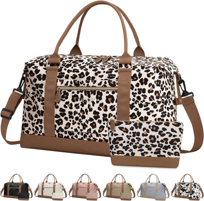 Women Travel Duffle Bags, Weekender Overnight Bag, Hospital Bag
