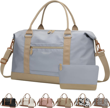 Women Travel Duffle Bags, Weekender Overnight Bag, Hospital Bag