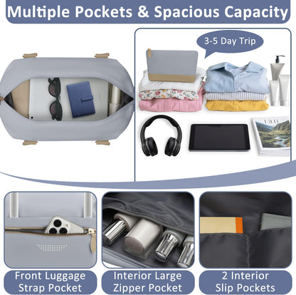 Women Travel Duffle Bags, Weekender Overnight Bag, Hospital Bag