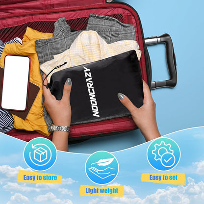 Airplane Foot Fammock, No Collapse Thickened Bamboo Plane Foot Rest Travel