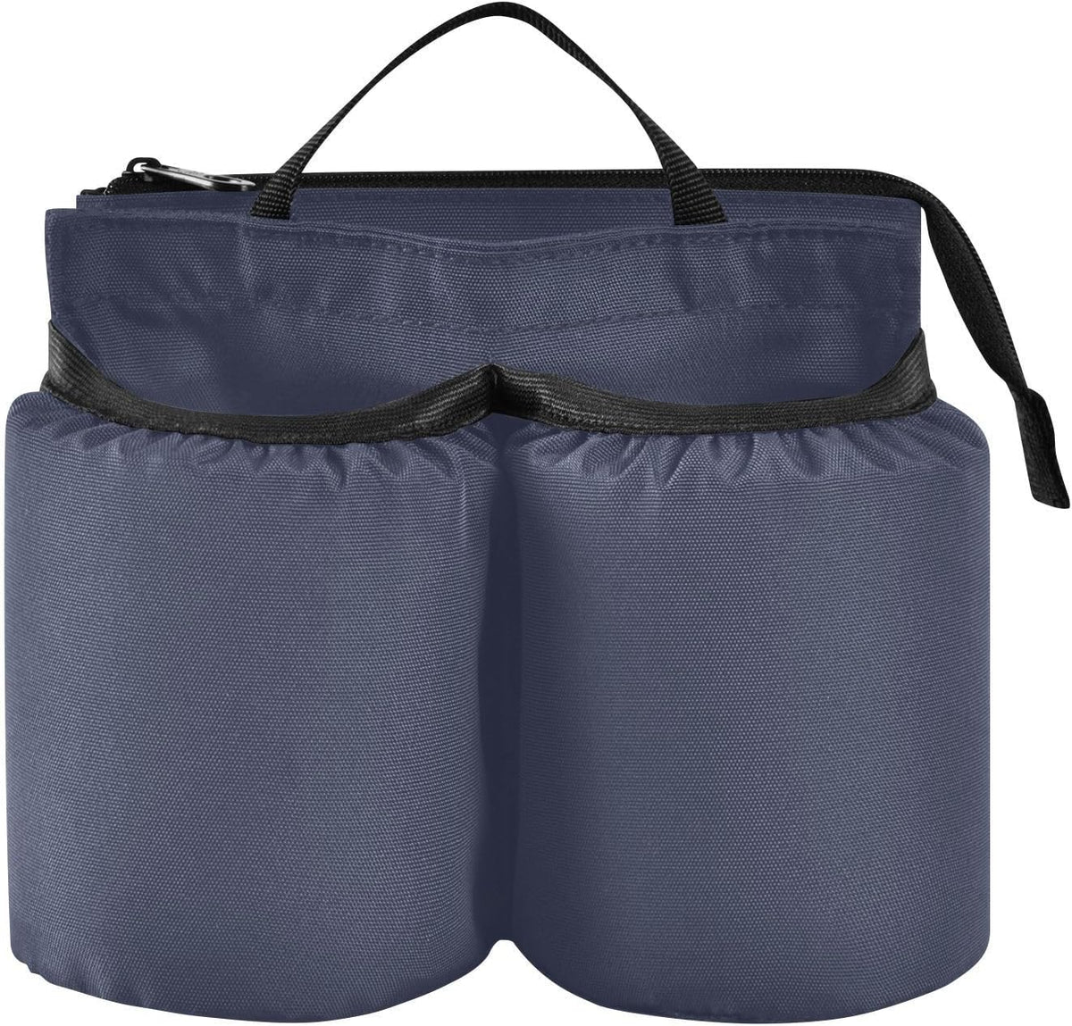 Navy Blue Travel Luggage Cup Holder for Suitcase Free Hands Travel Drink Bag for Coffee Mugs Bottles