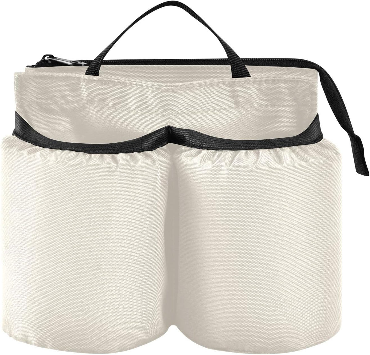 Navy Blue Travel Luggage Cup Holder for Suitcase Free Hands Travel Drink Bag for Coffee Mugs Bottles