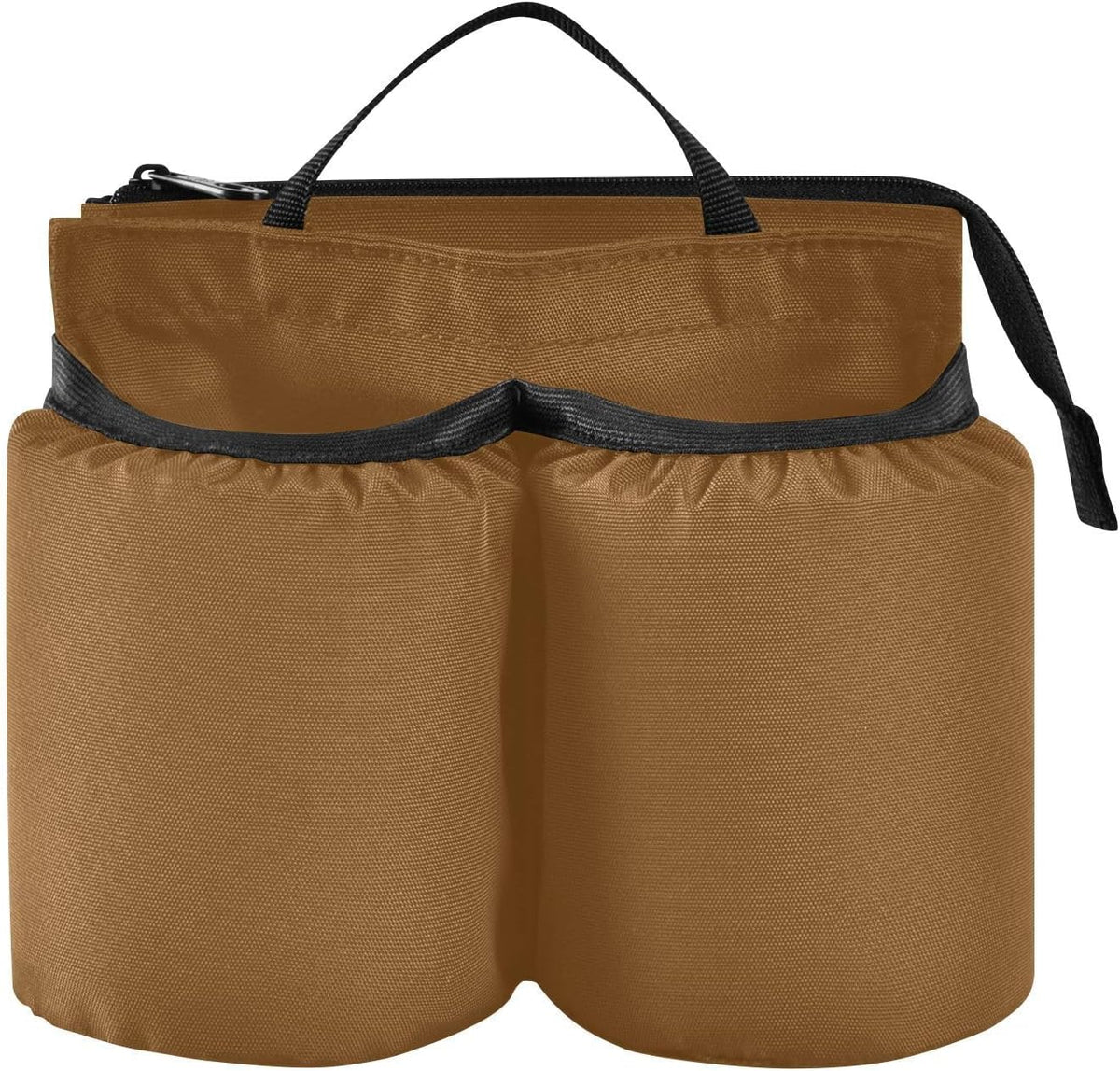 Navy Blue Travel Luggage Cup Holder for Suitcase Free Hands Travel Drink Bag for Coffee Mugs Bottles