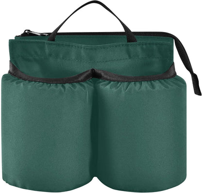 Navy Blue Travel Luggage Cup Holder for Suitcase Free Hands Travel Drink Bag for Coffee Mugs Bottles