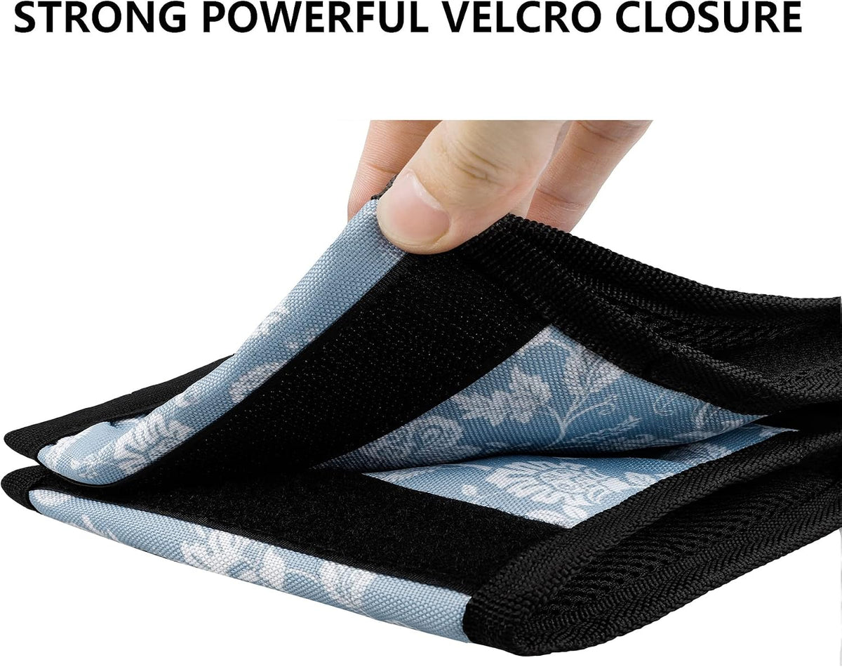 Luggage Travel Cup Holder Free Hand Drink Carrier - Hold Two Coffee Mugs - Fits Roll on Suitcase Handles - Gifts for Flight Attendants Travelers Accessories Grey