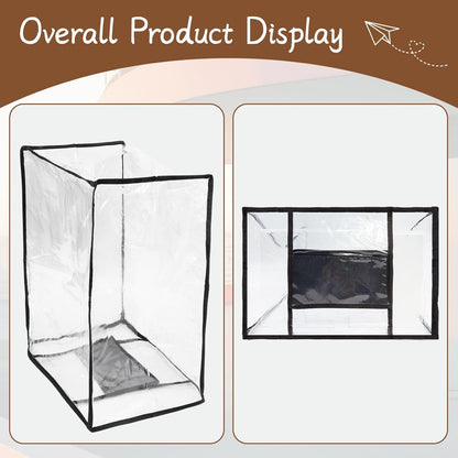 PVC Suitcase Cover Protector,20/22/24/26/28/30 Inch Suitcase Baggage Covers,Transparent Luggage Cover for Wheeled Suitcases (20‘’)