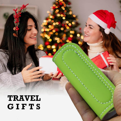 Luggage Handle Wrap-5 Pack Luggage Handle Wraps for Suitcase/Carry on/Bag/Car Neon Luggage Identfiers Travel Accessories for Luggage (Light Green)