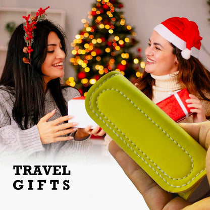 Luggage Handle Wrap-5 Pack Luggage Handle Wraps for Suitcase/Carry on/Bag/Car Neon Luggage Identfiers Travel Accessories for Luggage (Light Green)