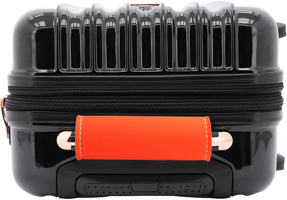 Luggage Handle Wrap-5 Pack Luggage Handle Wraps for Suitcase/Carry on/Bag/Car Neon Luggage Identfiers Travel Accessories for Luggage (Light Green)