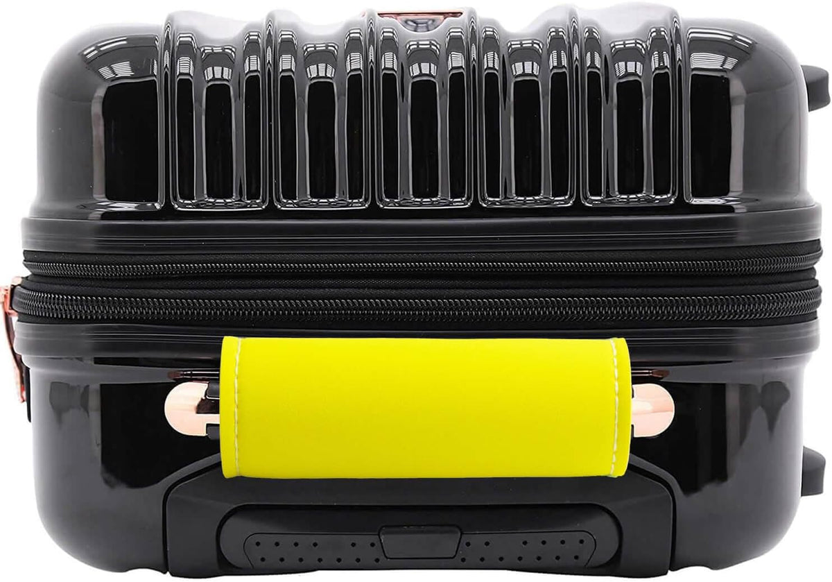 Luggage Handle Wrap-5 Pack Luggage Handle Wraps for Suitcase/Carry on/Bag/Car Neon Luggage Identfiers Travel Accessories for Luggage (Light Green)