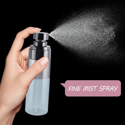 3PCS Travel Spray Bottles Tsa Approved, 2oz Mini Spray Bottle Set with Fine Mist Sprayer for Perfume, Toner & Travel Essentials