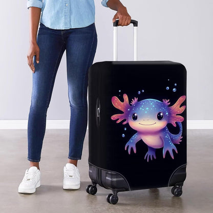 Purple Butterflies Luggage Cover for Women Girls,Cute Travel Suitcase Protector Washable Anti-scratch Suitcase Covers,Fit 30-32inch - Colors A