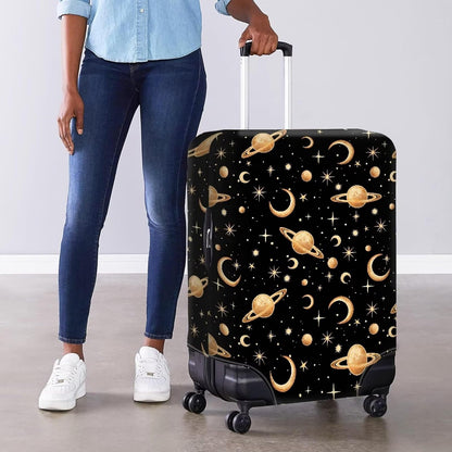 Purple Butterflies Luggage Cover for Women Girls,Cute Travel Suitcase Protector Washable Anti-scratch Suitcase Covers,Fit 30-32inch - Colors A