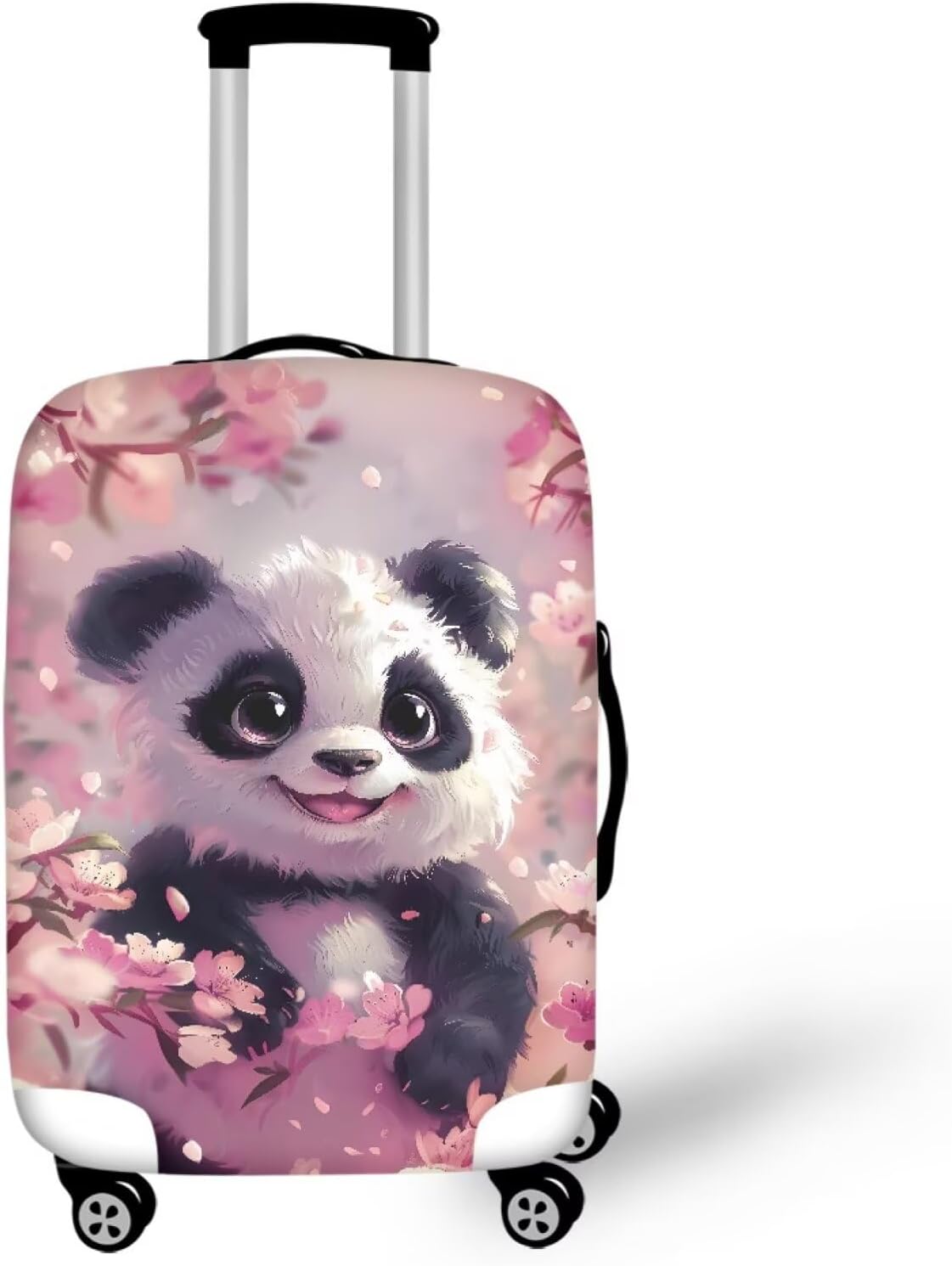 Purple Butterflies Luggage Cover for Women Girls,Cute Travel Suitcase Protector Washable Anti-scratch Suitcase Covers,Fit 30-32inch - Colors A
