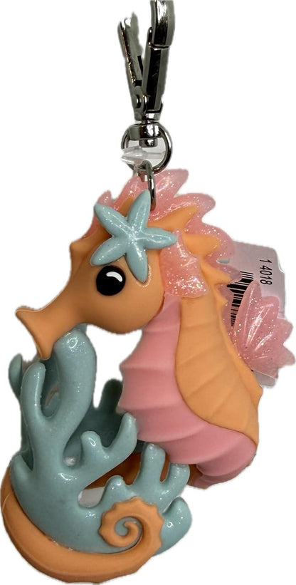 Bath and Body Works Seahorse with Glitter on Reef Pocketbac Hand Sanitzer Holder